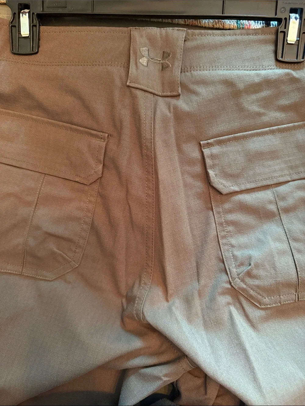 Under Armour Men’s Cargo Pants in Olive- Tactical Utility Workwear 36x30